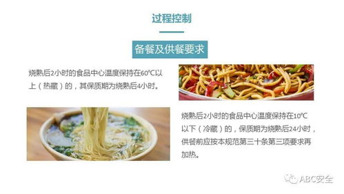 餐饮服务食品安全操作规范